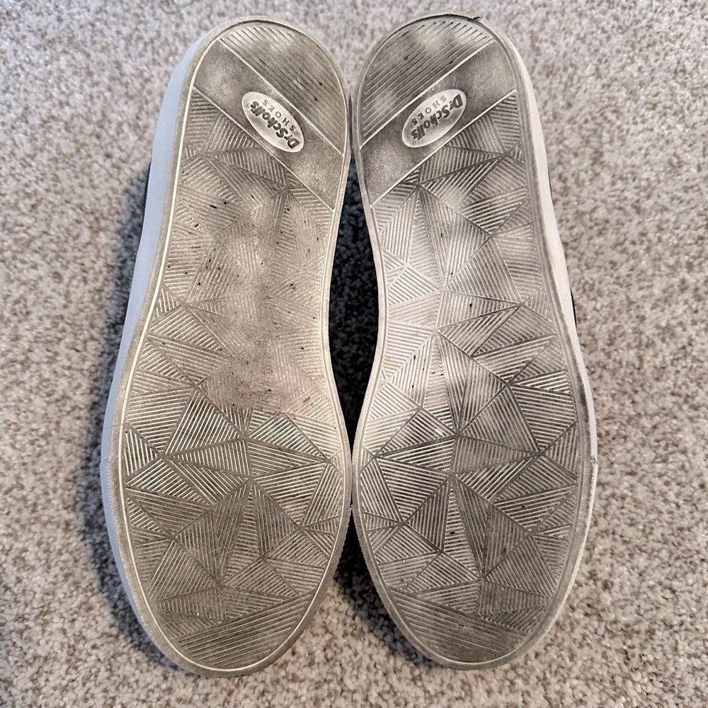 Black Slip On Leather Sneaker - Picture 4 of 4